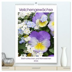 Veilchengewächse Stiefmütterchen und Hornveilchen (hochwertiger Premium Wandkalender 2026 DIN A2 hoch), Kunstdruck in Hochglanz Veilchengewächse Stiefmütterchen und Hornveilchen (hochwertiger Premium Wandkalender 2026 DIN A2 hoch), Kunstdruck in Hochglanz