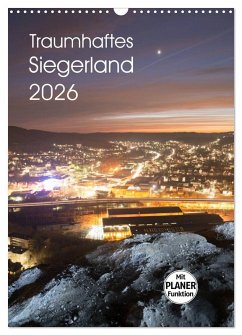 Cover Traumhaftes Siegerland 2026 (Wandkalender 2026 DIN A3 hoch), CALVENDO Monatskalender