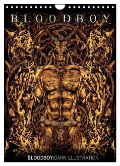 BLOODBOY/DARK ILLUSTRATION (Wandkalender 2026 DIN A4 hoch), CALVENDO Monatskalender