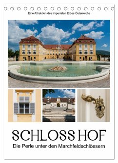 Cover Schloss Hof - Die Perle unter den Marchfeldschlössern (Tischkalender 2026 DIN A5 hoch), CALVENDO Monatskalender