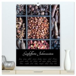 Cover Gepfefferte Jahreszeiten (hochwertiger Premium Wandkalender 2026 DIN A2 hoch), Kunstdruck in Hochglanz
