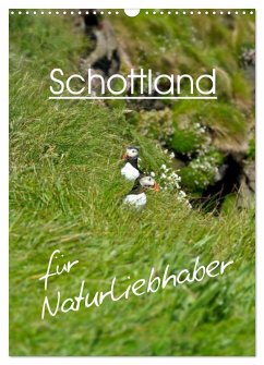 Cover Schottland für Naturliebhaber (Wandkalender 2026 DIN A3 hoch), CALVENDO Monatskalender