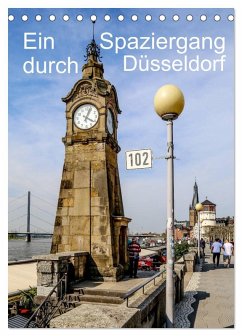 Cover Ein Spaziergang durch Düsseldorf (Tischkalender 2026 DIN A5 hoch), CALVENDO Monatskalender