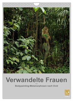 Cover Verwandelte Frauen - Bodypainting-Metamorphosen nach Ovid (Wandkalender 2026 DIN A4 hoch), CALVENDO Monatskalender