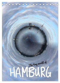 Cover The tiny world of HAMBURG (Tischkalender 2026 DIN A5 hoch), CALVENDO Monatskalender