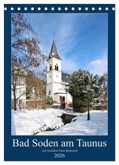 Bad Soden am Taunus (Tischkalender 2026 DIN A5 hoch), CALVENDO Monatskalender