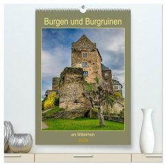 Burgen und Burgruinen am Mittelrhein (hochwertiger Premium Wandkalender 2026 DIN A2 hoch), Kunstdruck in Hochglanz Burgen und Burgruinen am Mittelrhein (hochwertiger Premium Wandkalender 2026 DIN A2 hoch), Kunstdruck in Hochglanz