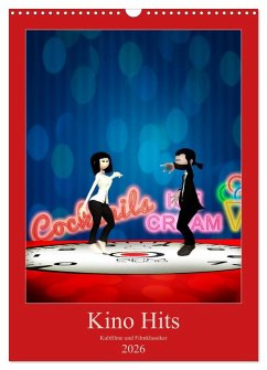 Cover Kino Hits (Wandkalender 2026 DIN A3 hoch), CALVENDO Monatskalender