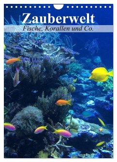 Zauberwelt. Fische, Korallen und Co. (Wandkalender 2026 DIN A4 hoch), CALVENDO Monatskalender Zauberwelt. Fische, Korallen und Co. (Wandkalender 2026 DIN A4 hoch), CALVENDO Monatskalender