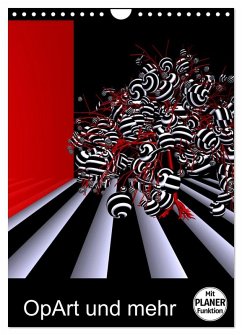 OpArt und mehr (Wandkalender 2026 DIN A4 hoch), CALVENDO Monatskalender