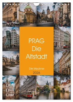 Prag - Die Altstadt (Wandkalender 2026 DIN A4 hoch), CALVENDO Monatskalender