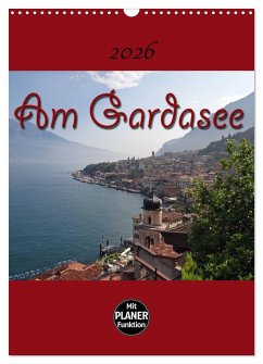 Cover Am Gardasee (Wandkalender 2026 DIN A3 hoch), CALVENDO Monatskalender