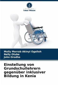 Cover Einstellung von Grundschullehrern gegenüber inklusiver Bildung in Kenia