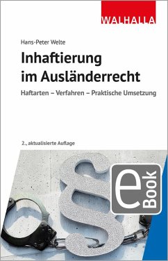 Cover Inhaftierung im Ausländerrecht (eBook, PDF)