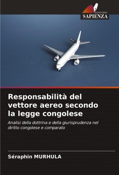 Cover Responsabilità del vettore aereo secondo la legge congolese