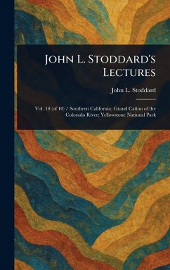 Cover John L. Stoddard's Lectures