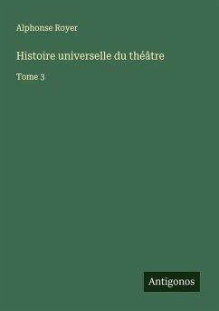 Cover Histoire universelle du théâtre