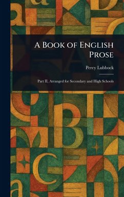 Cover A Book of English Prose