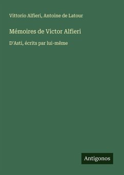 Cover Mémoires de Victor Alfieri