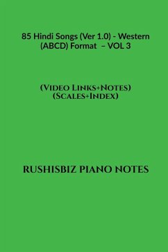 Cover 85 Hindi Songs (Ver 1.0) - Western (ABCD) Format - VOL 3