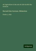 Recueil des travaux. Mémoires Recueil des travaux. Mémoires