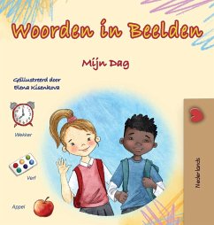 Cover Words in Pictures - My Day (Dutch Children's Book)