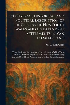 Cover Statistical, Historical and Political Description of the Colony of New South Wales and Its Dependent Settlements in Van Diemen's Land
