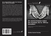 Un memorándum sobre las trampas de la 'África invisible' Un memorándum sobre las trampas de la 'África invisible'