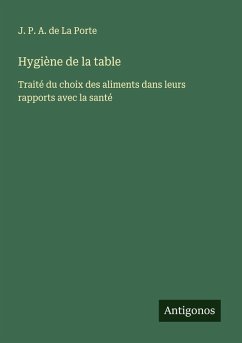 Cover Hygiène de la table