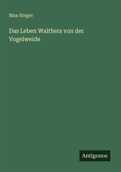 Cover Das Leben Walthers von der Vogelweide