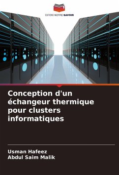 Cover Conception d'un échangeur thermique pour clusters informatiques
