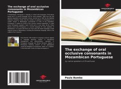 Cover The exchange of oral occlusive consonants in Mozambican Portuguese