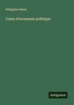 Cover Cours d'économie politique