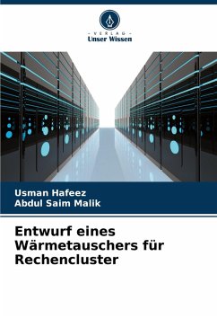 Cover Entwurf eines Wärmetauschers für Rechencluster