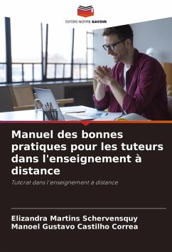 Cover Manuel des bonnes pratiques pour les tuteurs dans l'enseignement à distance