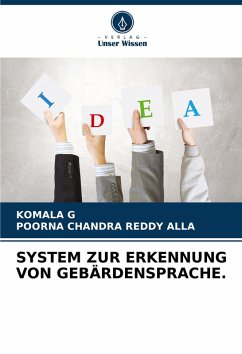Cover SYSTEM ZUR ERKENNUNG VON GEBÄRDENSPRACHE.