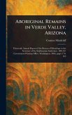 Aboriginal Remains in Verde Valley, Arizona Aboriginal Remains in Verde Valley, Arizona