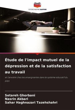 Cover Étude de l'impact mutuel de la dépression et de la satisfaction au travail