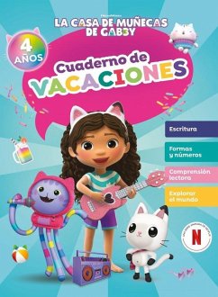 Cover La casa de muñecas de Gabby. Cuaderno de vacaciones - 4 años