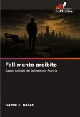 Fallimento proibito