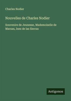 Cover Nouvelles de Charles Nodier