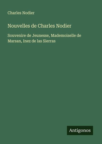 Nouvelles de Charles Nodier
