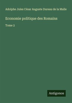 Cover Economie politique des Romains