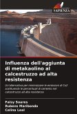 Influenza dell'aggiunta di metakaolino al calcestruzzo ad alta resistenza Influenza dell'aggiunta di metakaolino al calcestruzzo ad alta resistenza