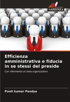 Cover Efficienza amministrativa e fiducia in se stessi del preside