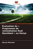 Évaluation du ' Programme de réinstallation Rudi Nyumbani ' au Kenya
