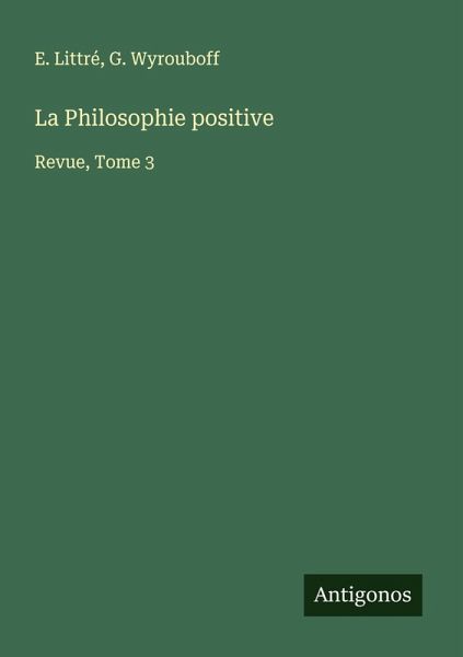 La Philosophie positive