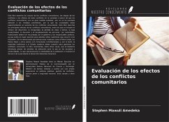 Cover Evaluación de los efectos de los conflictos comunitarios