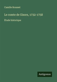Cover Le comte de Gisors, 1732-1758