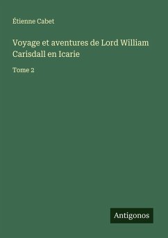 Cover Voyage et aventures de Lord William Carisdall en Icarie